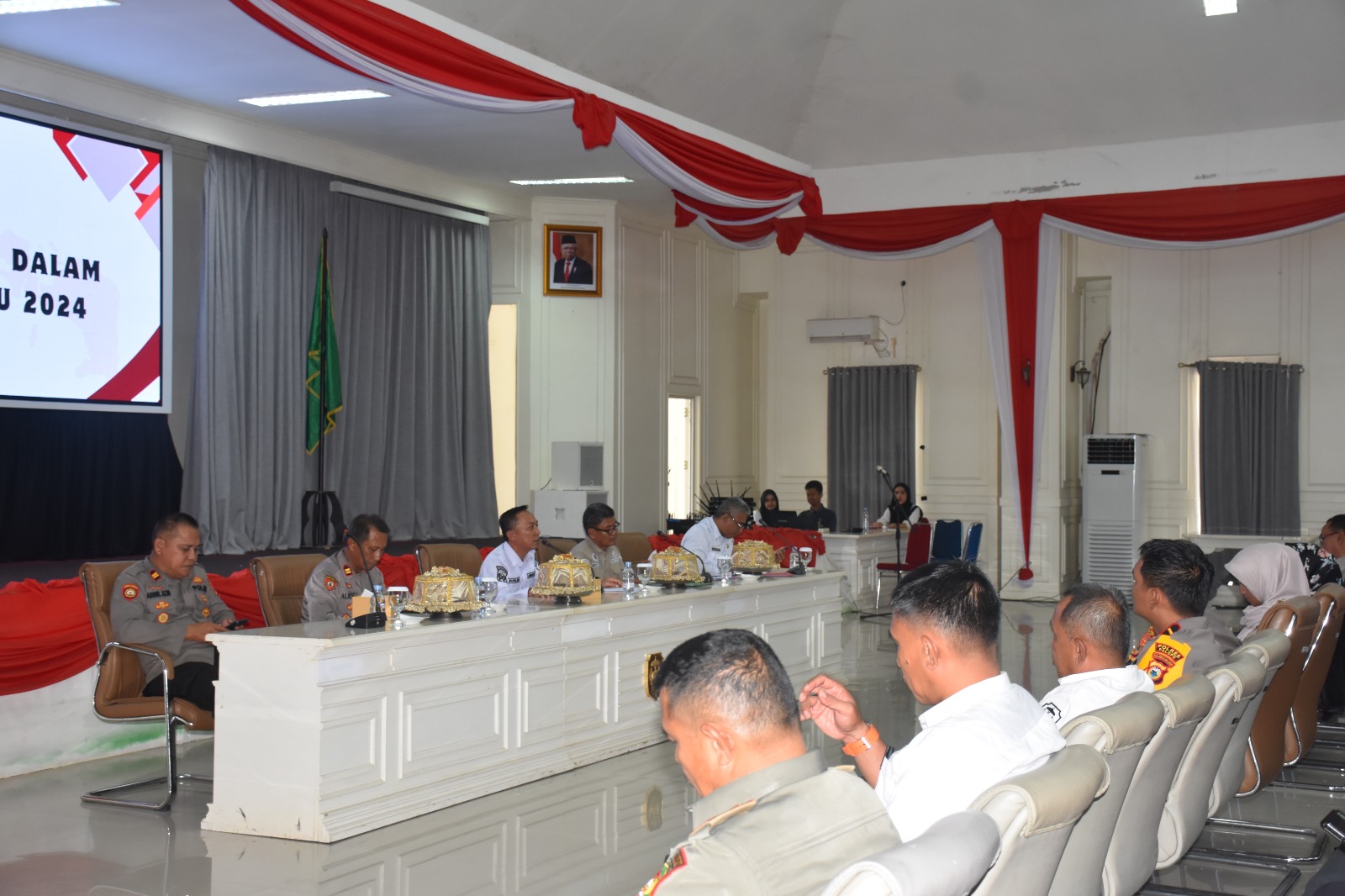 Forkopimcam Gelar Rapat Koordinasi, Jaga Situasi Aman Jelang Pemilu