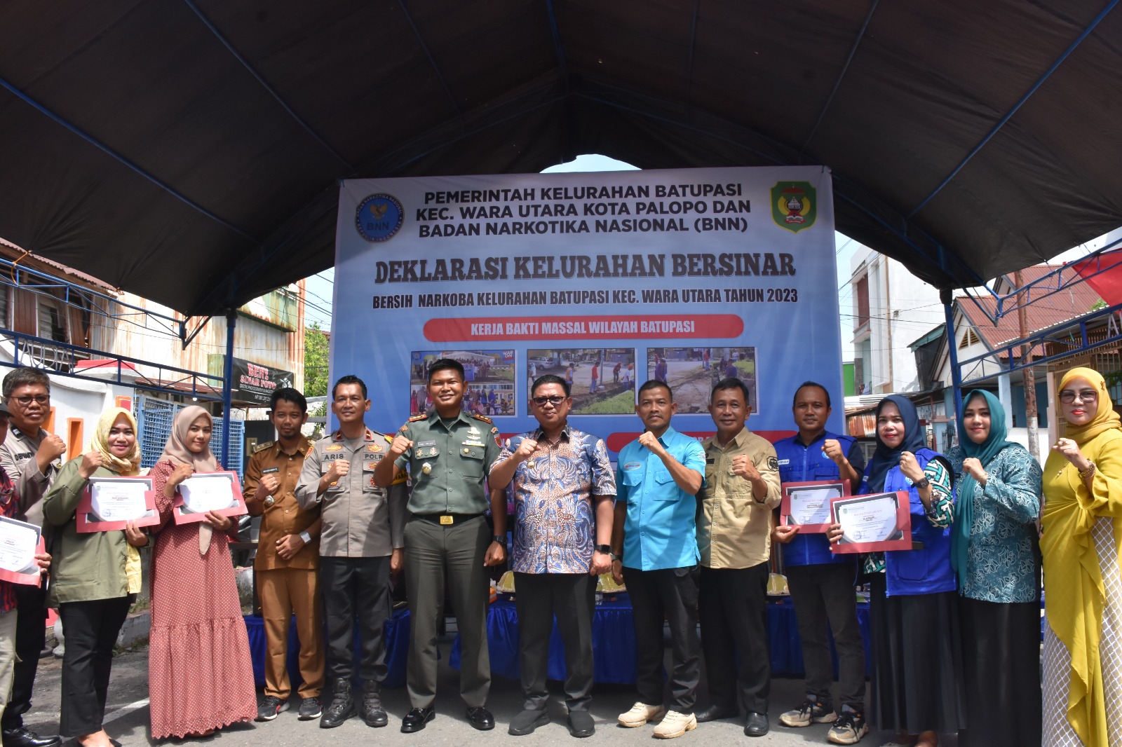 Deklarasi Kelurahan Bersinar, Langkah Nyata Perangi Narkoba