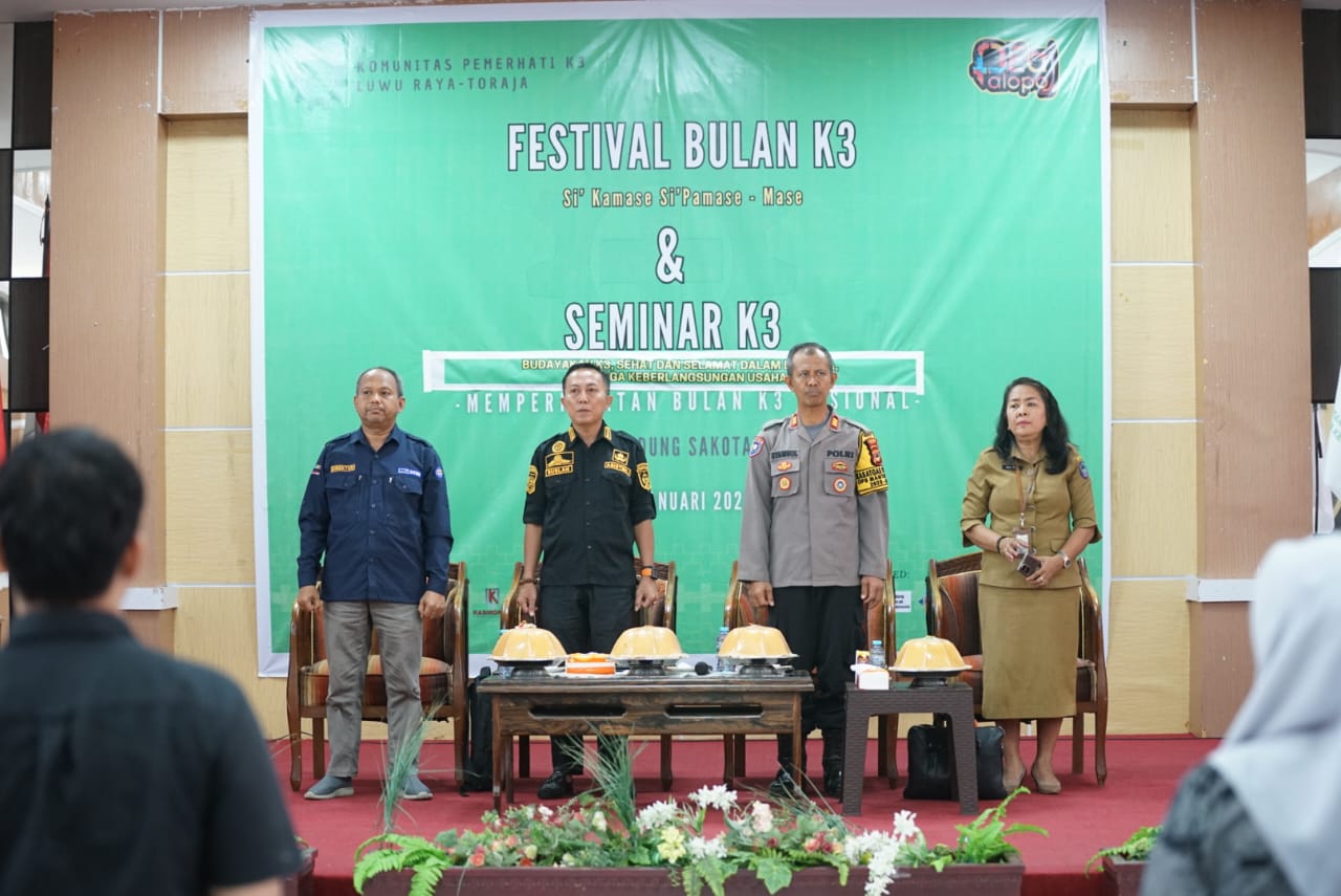 Bulan K3 dan Seminar, Edukasi Kesehatan dan Keselamatan Kerja
