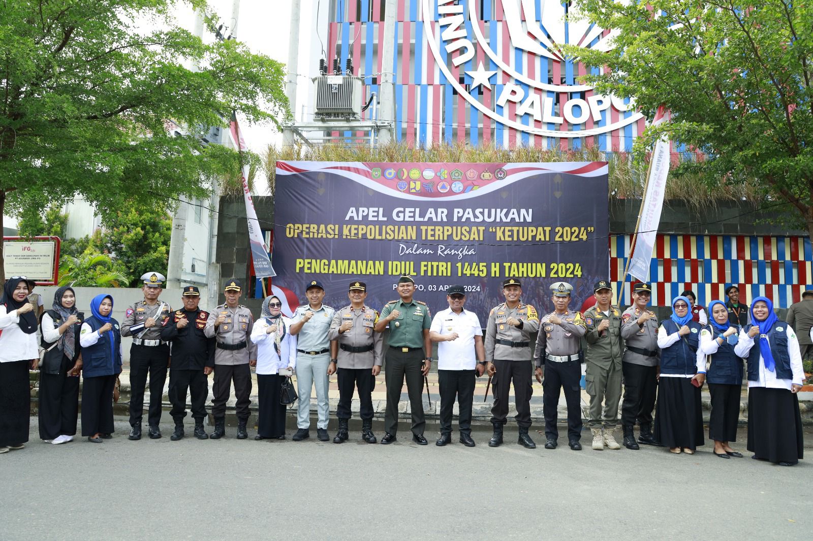 Apel Gelar Pasukan Ops Ketupat, Amankan Mudik dan Lebaran