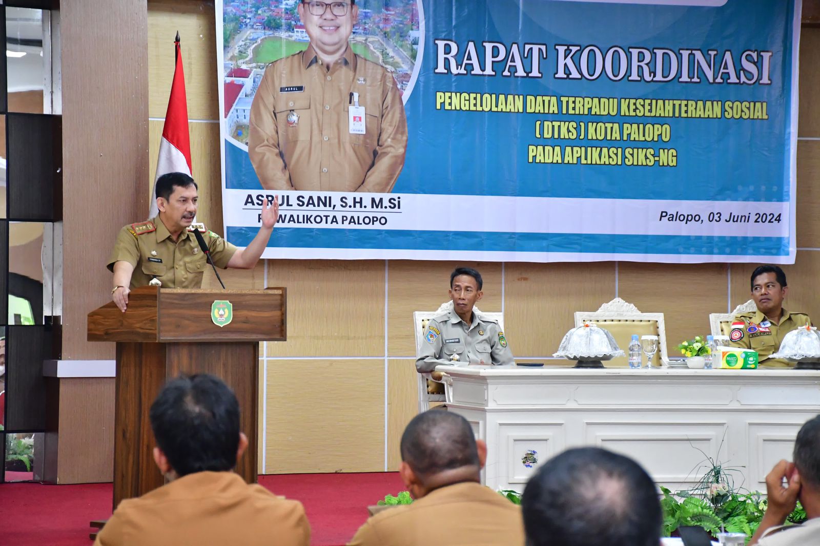 Dinsos Palopo Gelar Rakor Data Terpadu Kesejahteraan Sosial