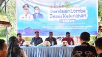 Verlap Tim Penilai Provinsi Ke Kelurahan Tomarundung